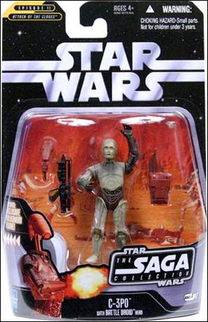 Star Wars: Saga Collection 3 3/4" Action Figures figure 17 C-3PO (C-3PO Head On Body) (Attack of the Clones)