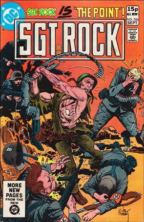 Sgt. Rock (1977) issue 356-B UK Price Cover