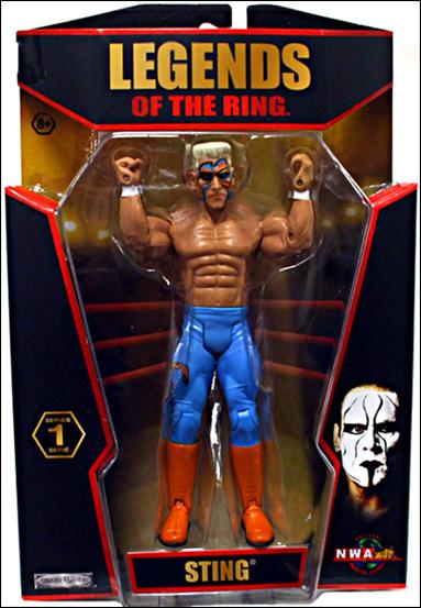 TNA Wrestling: Legends of the Ring (Series 1) figure 5 Sting