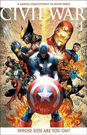 Civil War (2006) issue 1-L Facsimile Edition 2025 Michael Turner Foil Cover