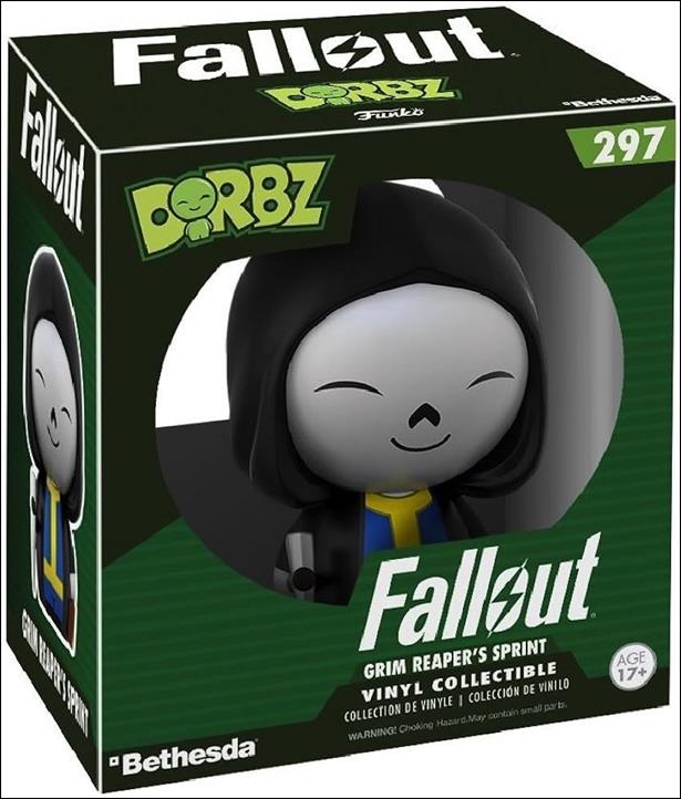 Dorbz figure 297 Grim Reaper's Sprint Vault Boy 