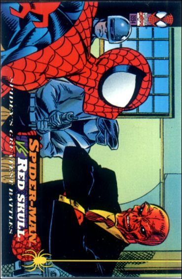 Amazing Spider-Man (Base Set) card 119 Spider-Man vs Red Skull