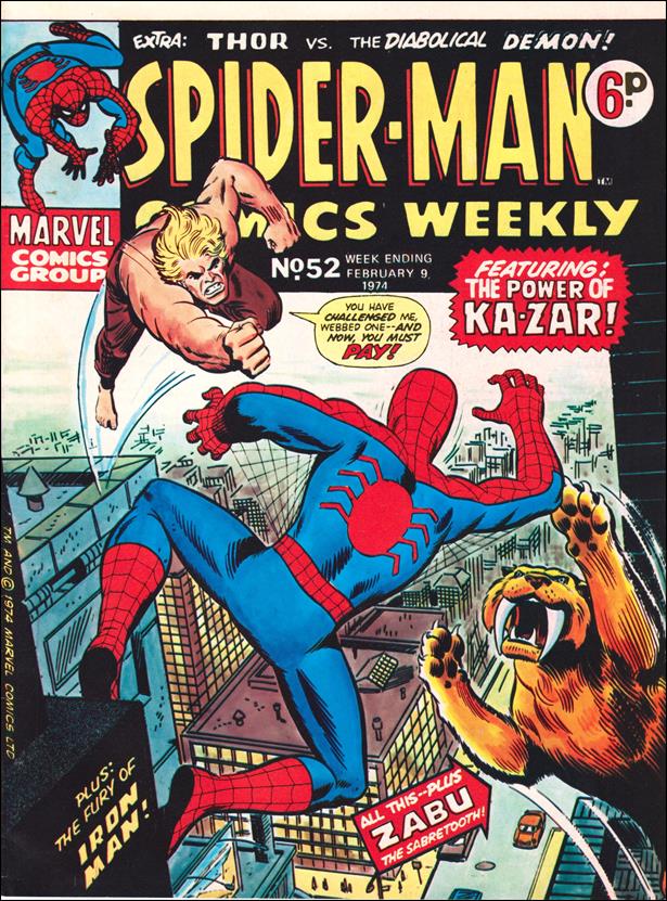 Spider-Man: Comics Weekly (UK) issue 52