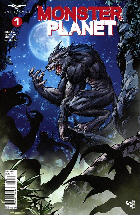 Monster Planet issue 1-B David Lorenzo Riveiro Cover
