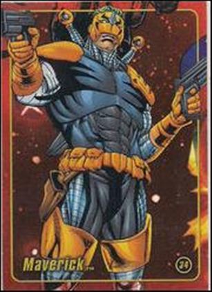 Marvel Heroes Figure Factory: Series 2 (Base Set) card 34 Maverick