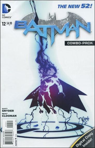 Batman (2011) issue 12-C Unbagged Greg Capullo Cover Combo Pack