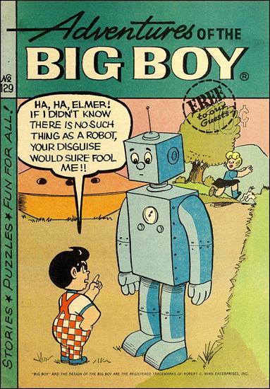 Adventures of the Big Boy issue 129-B West Coast Cover