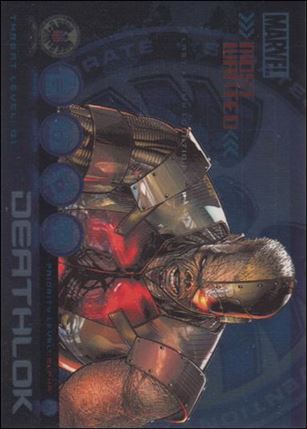 Marvel Heroes and Villains (Marvels Most Wanted Subset) card M5 Deathlok