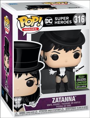 POP! Heroes figure 316-B Zatanna Spring Convention Exclusive 2020