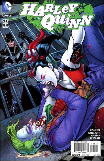 Harley Quinn (2014) issue 25-C Chad Hardin 1:25 Cover