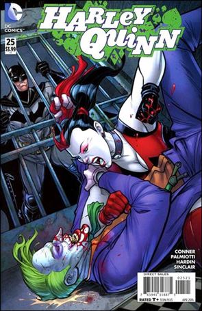 Harley Quinn (2014) issue 25-C Chad Hardin 1:25 Cover