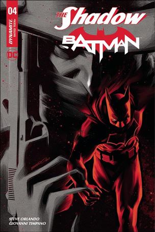 Shadow / Batman issue 4-I Brandon Peterson 1:40 Black and White Cover