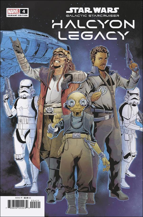 Star Wars: Galactic Starcruiser - Halcyon Legacy issue 4-C Will Sliney Connecting Cover