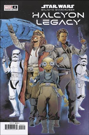 Star Wars: Galactic Starcruiser - Halcyon Legacy issue 4-C Will Sliney Connecting Cover