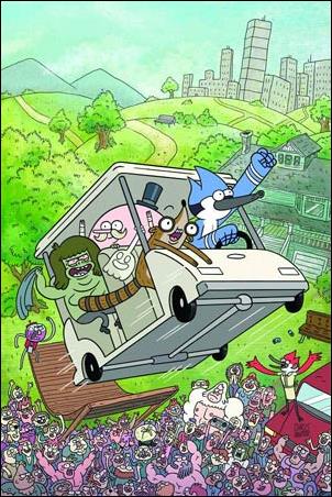 Regular Show issue 1-G Chris Houghton Subscription Cover