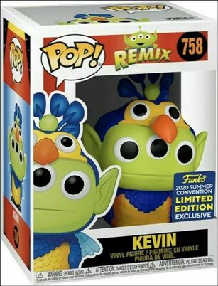 POP! Disney figure 758-B Kevin (Alien Remix) Summer Convention 2020