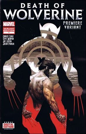 Death of Wolverine issue 1-L Steve McNiven Party Cover