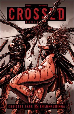 Crossed: Badlands issue 98-F Red Crossed Cover