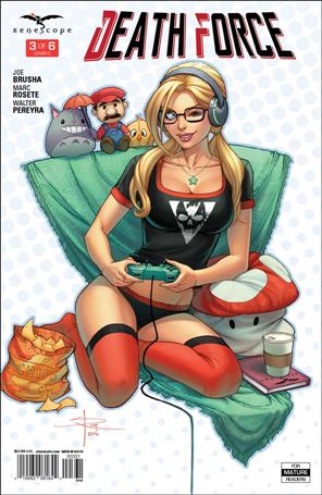 Death Force issue 3-C Sabine Rich Cover