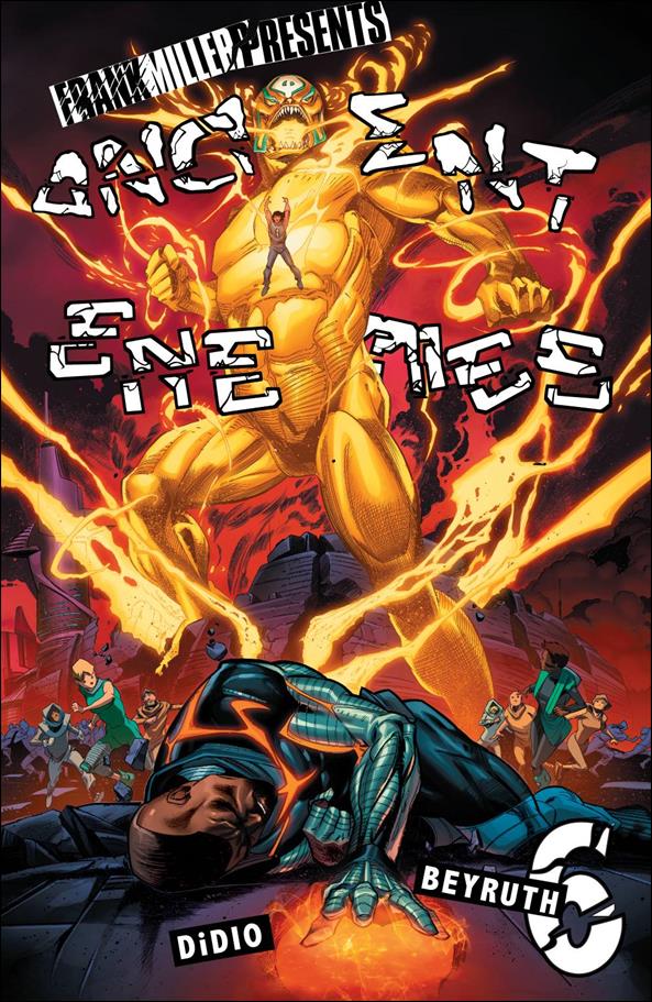 Ancient Enemies issue 6-B Mario Guevara Cover