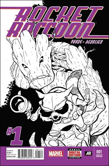 Rocket Raccoon (2014) issue 1-Q Jeff Smith Cover (4th Printing)