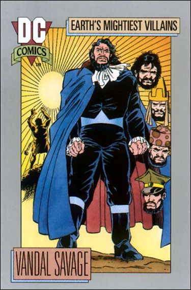 DC Cosmic Cards (Base Set) card 110 Vandal Savage