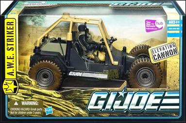 G.I. Joe: The Pursuit of Cobra (Alpha Class Vehicles) figure 3 A.W.E. Striker with Nightfox