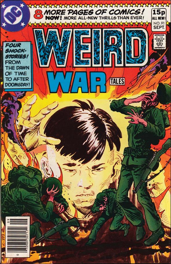 Weird War Tales (1971) issue 91-B UK Price Cover