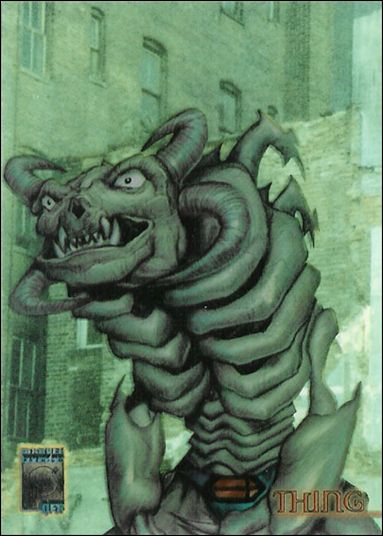 Marvel Premium QFX (Heroes Reformed Photographix Subset) card 8 Thing