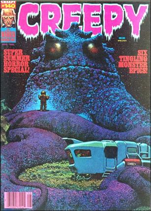 Creepy issue 140 Richard Corben cover