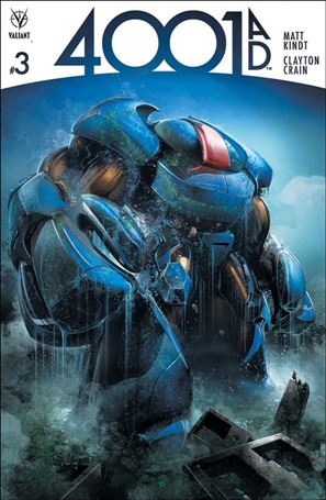 4001 A.D. issue 3 Clayton Crain Cover