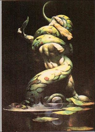 Frazetta (Base Set) card 72 Serpent