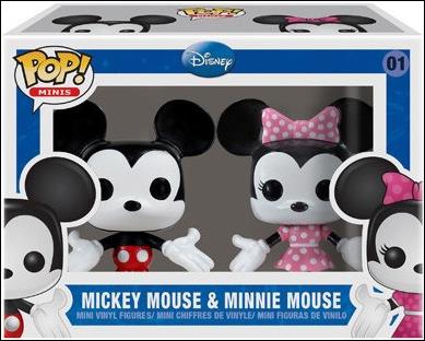 POP! Minis figure 1 Mickey Mouse & Minnie Mouse