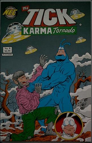 Tick Karma Tornado issue 8-B White & Red Logo Cover (2nd Printing)