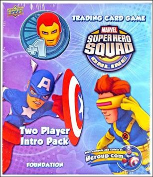 Super Hero Squad card 3-F Two Player Starter Deck - Iron Man