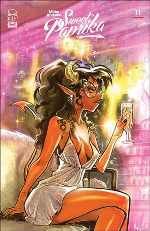 Mirka Andolfo's Sweet Paprika issue 11 Mirka Andolfo Champagne Cover