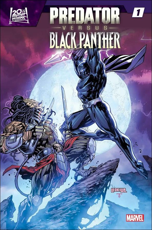 Predator vs. Black Panther issue 1 Ken Lashley Cover