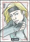 2013 Valiant Comics Preview Trading Card Set (Sketch Card Subset) card AT-02