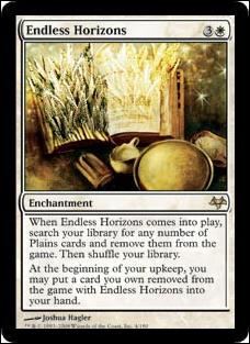 Magic the Gathering: Eventide (Base Set) card 4 Endless Horizons