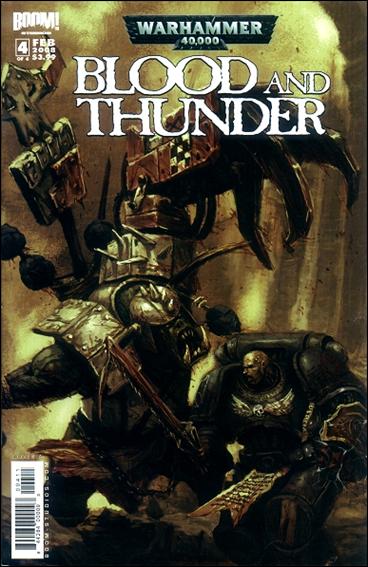 Warhammer 40,000: Blood and Thunder issue 4 King Mong Cover