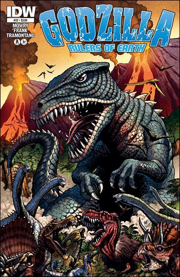 Godzilla: Rulers of the Earth issue 22 Matt Frank Cover