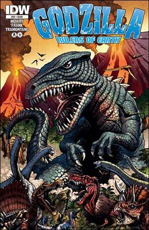 Godzilla: Rulers of the Earth issue 22 Matt Frank Cover