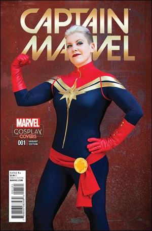 Captain Marvel (2016) issue 1-C 1:15 Cosplay Cover