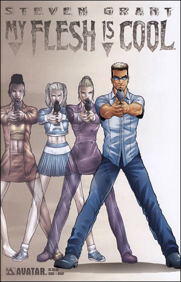 My Flesh is Cool issue 1-B Wraparound Cover