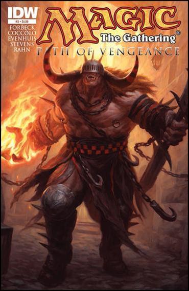 Magic: The Gathering - Path of Vengeance issue 3-B Chris Rahn Unbagged Cover