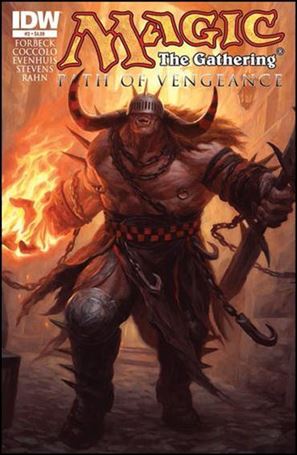 Magic: The Gathering - Path of Vengeance issue 3-B Chris Rahn Unbagged Cover