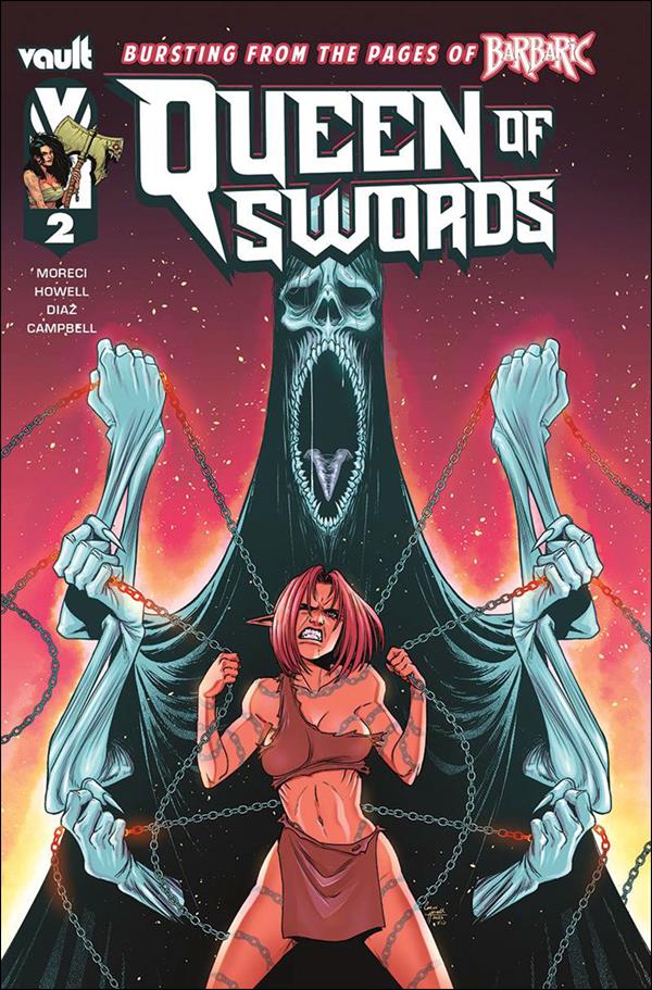 Queen of Swords issue 2 Corin Howell Cover