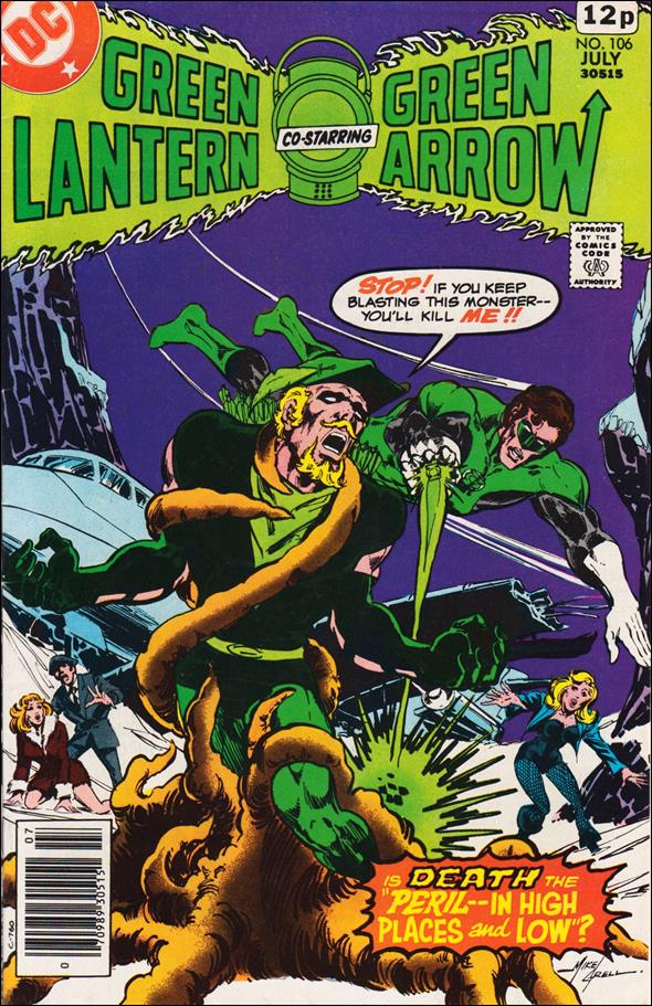 Green Lantern (1960) issue 106-B UK Price Cover