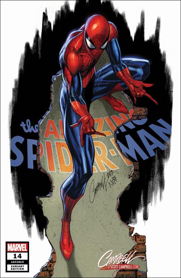 Amazing Spider-Man (2018) issue 14-D J. Scott Campbell Spider-Man Cover
