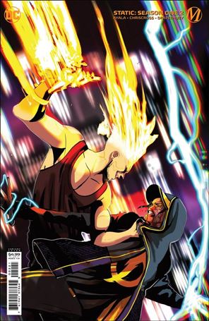 Static: Season One issue 2-B Nikolas Draper-Ivey Cardstock Cover